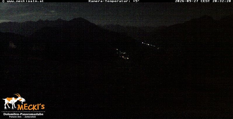 Archived image Webcam View of the Mecki's Alm mountain hut