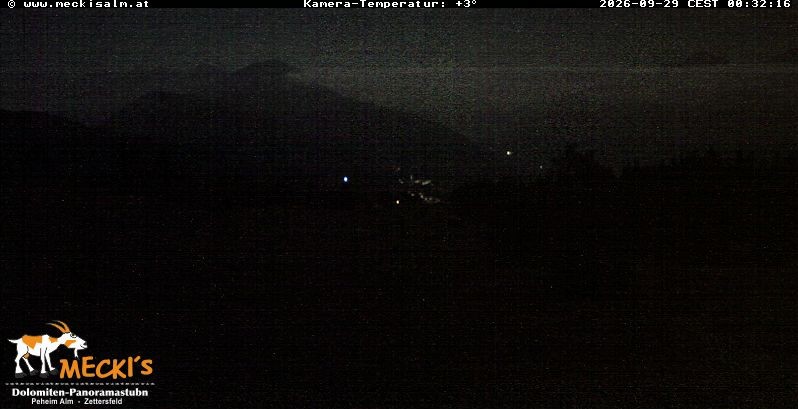 Archived image Webcam View of the Mecki's Alm mountain hut