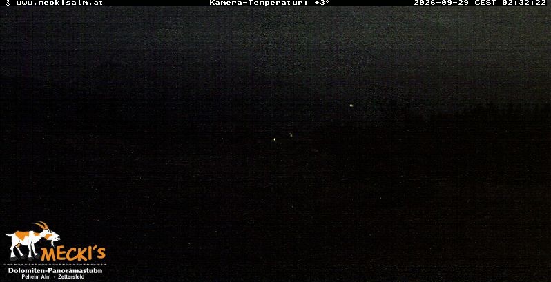Archived image Webcam View of the Mecki's Alm mountain hut