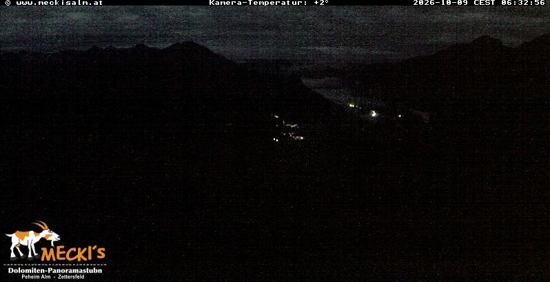 Archived image Webcam View of the Mecki's Alm mountain hut