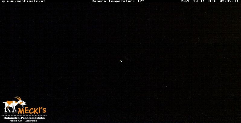 Archived image Webcam View of the Mecki's Alm mountain hut