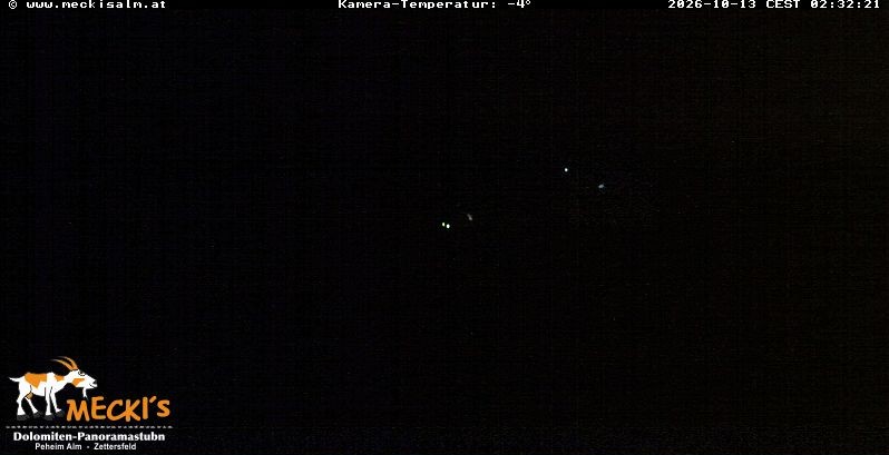 Archiv Foto Webcam Blick von Mecki's Alm Hütte auf der Faschingalm