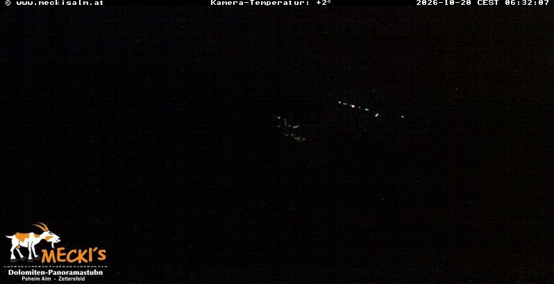 Archived image Webcam View of the Mecki's Alm mountain hut