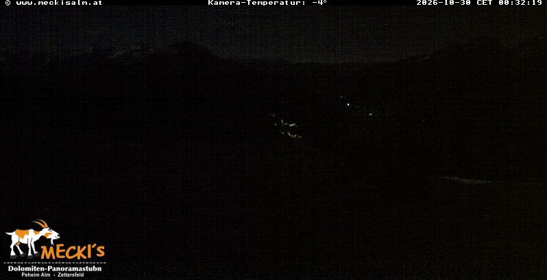 Archived image Webcam View of the Mecki's Alm mountain hut