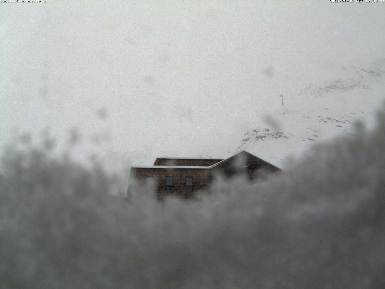 Archiv Foto Webcam Lucknerhütte am Großglockner