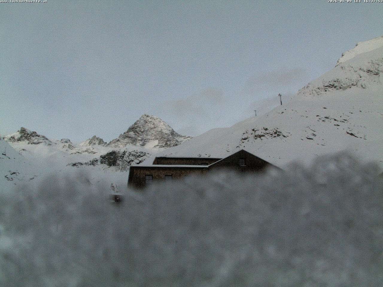 Archiv Foto Webcam Lucknerhütte am Großglockner