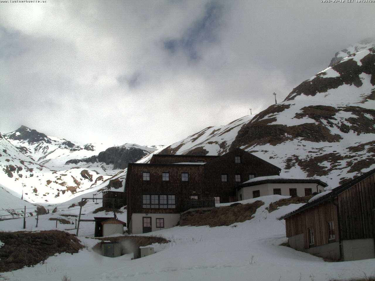 Archiv Foto Webcam Lucknerhütte am Großglockner