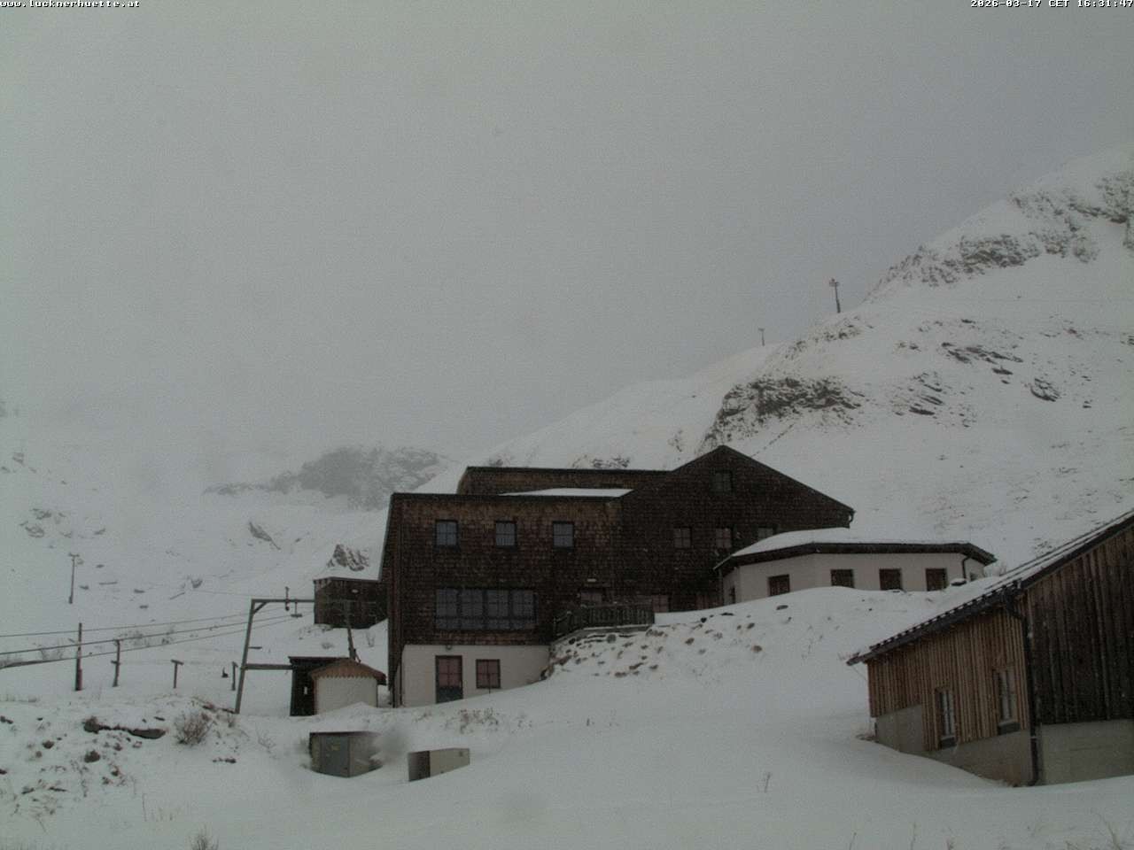 Archiv Foto Webcam Lucknerhütte am Großglockner