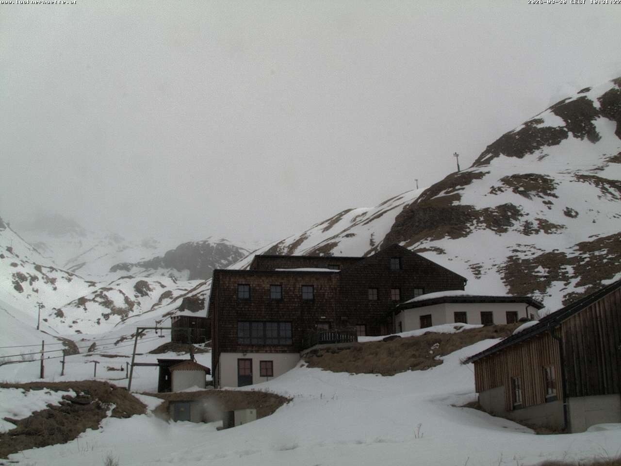 Archiv Foto Webcam Lucknerhütte am Großglockner