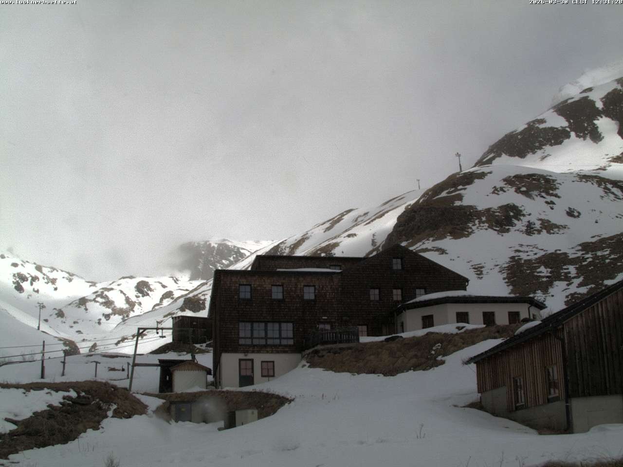 Archiv Foto Webcam Lucknerhütte am Großglockner