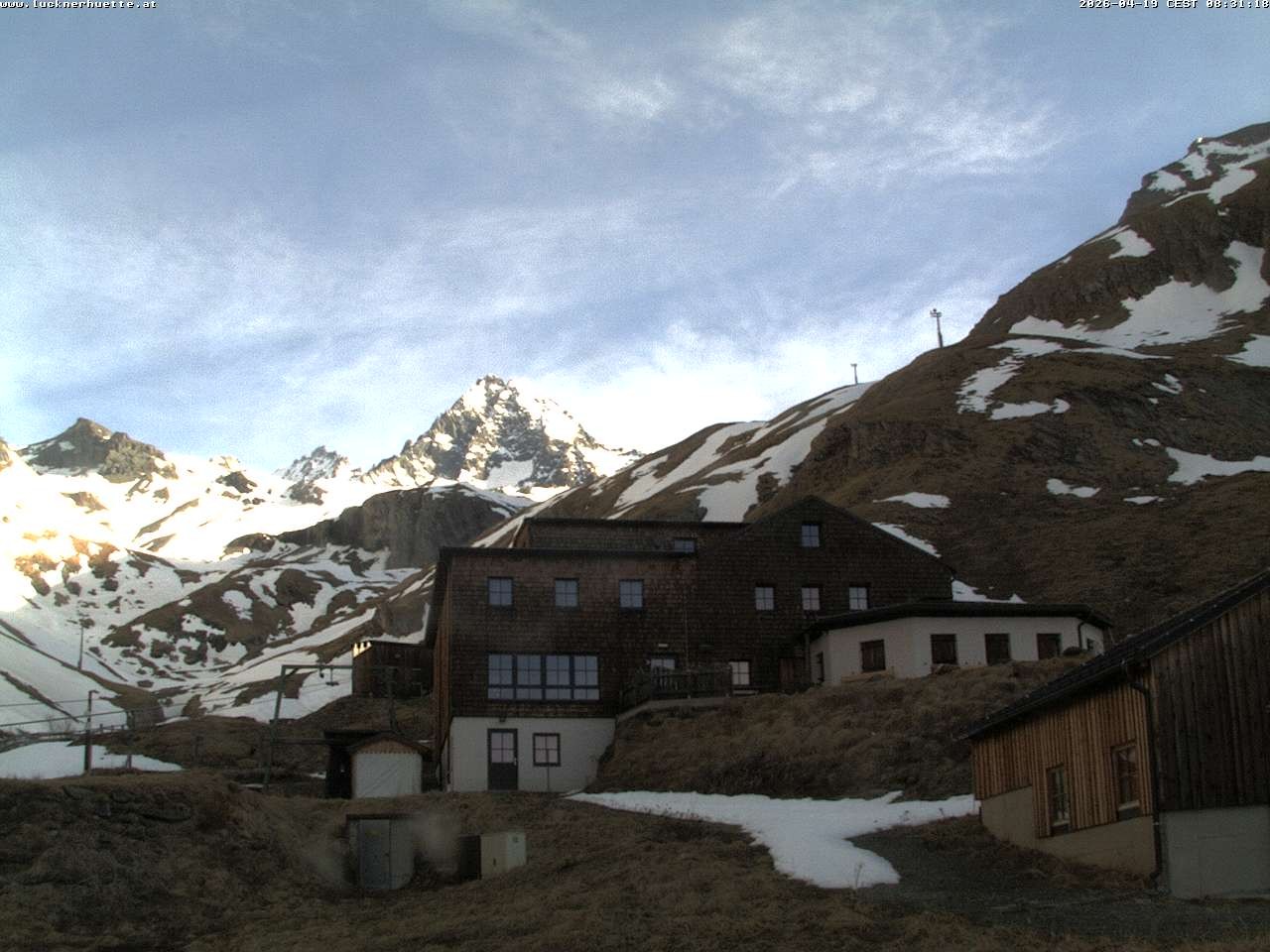 Archiv Foto Webcam Lucknerhütte am Großglockner