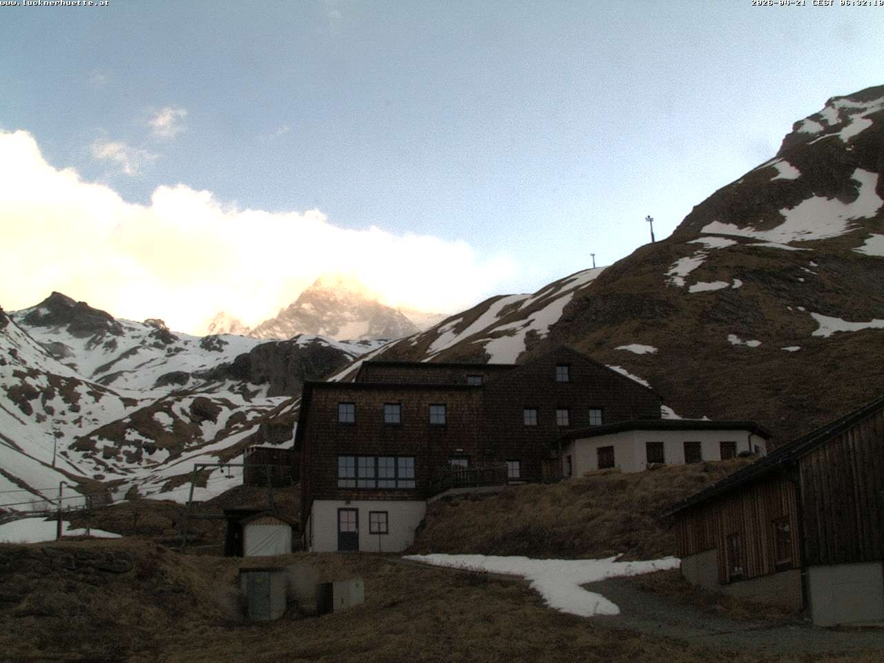Archiv Foto Webcam Lucknerhütte am Großglockner
