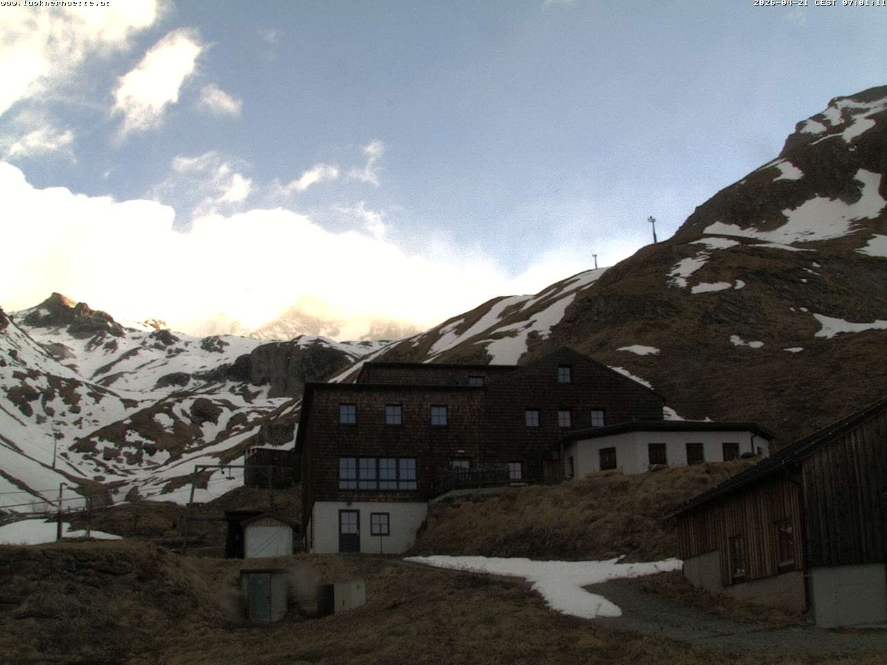 Archiv Foto Webcam Lucknerhütte am Großglockner