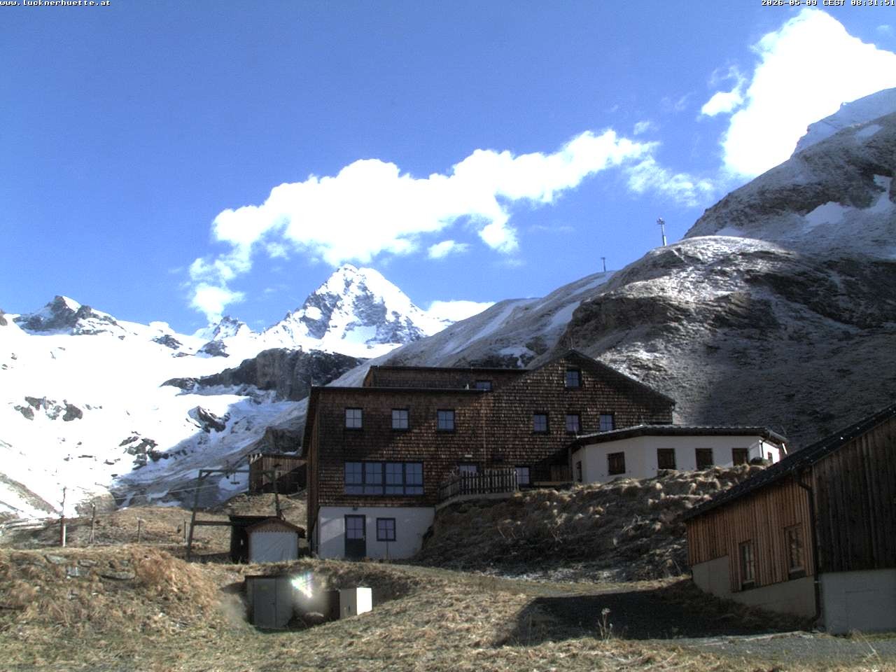 Archiv Foto Webcam Lucknerhütte am Großglockner