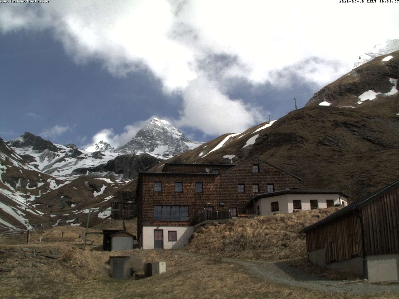 Archiv Foto Webcam Lucknerhütte am Großglockner
