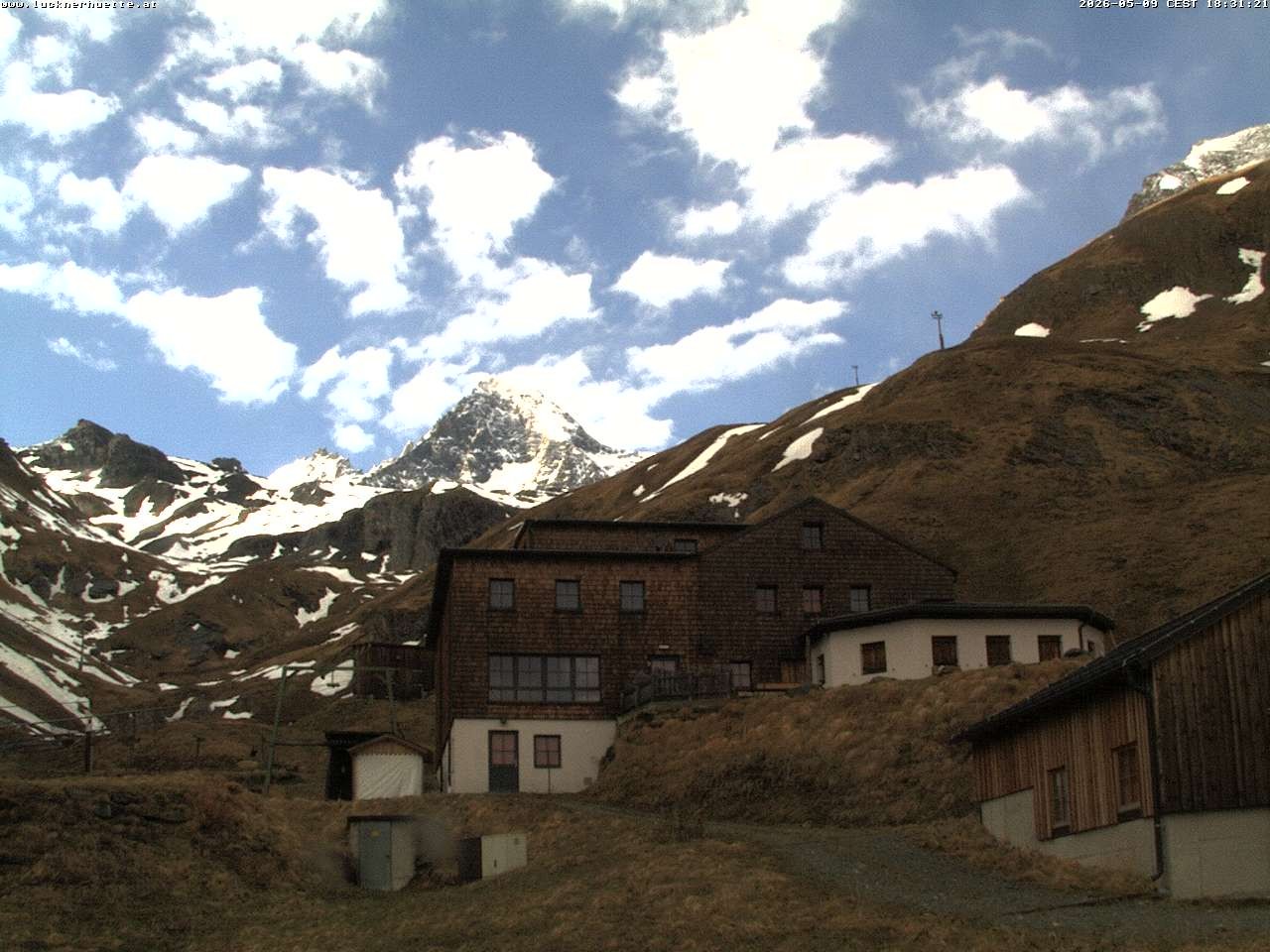 Archiv Foto Webcam Lucknerhütte am Großglockner