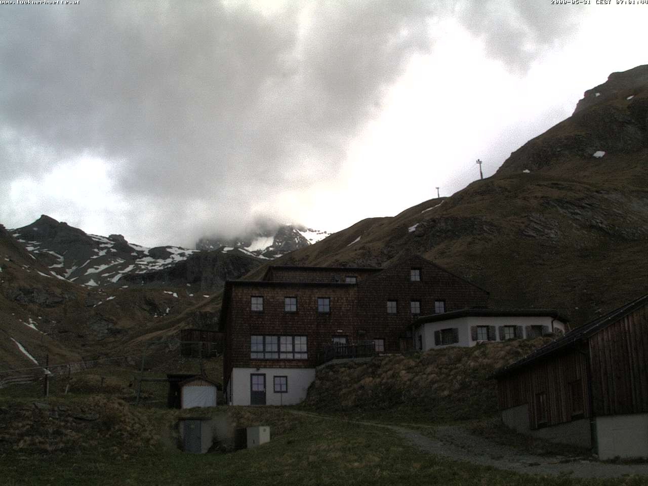 Archiv Foto Webcam Lucknerhütte am Großglockner