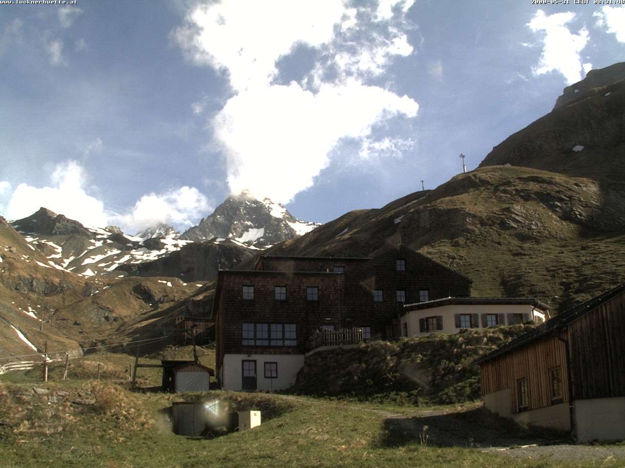 Archiv Foto Webcam Lucknerhütte am Großglockner