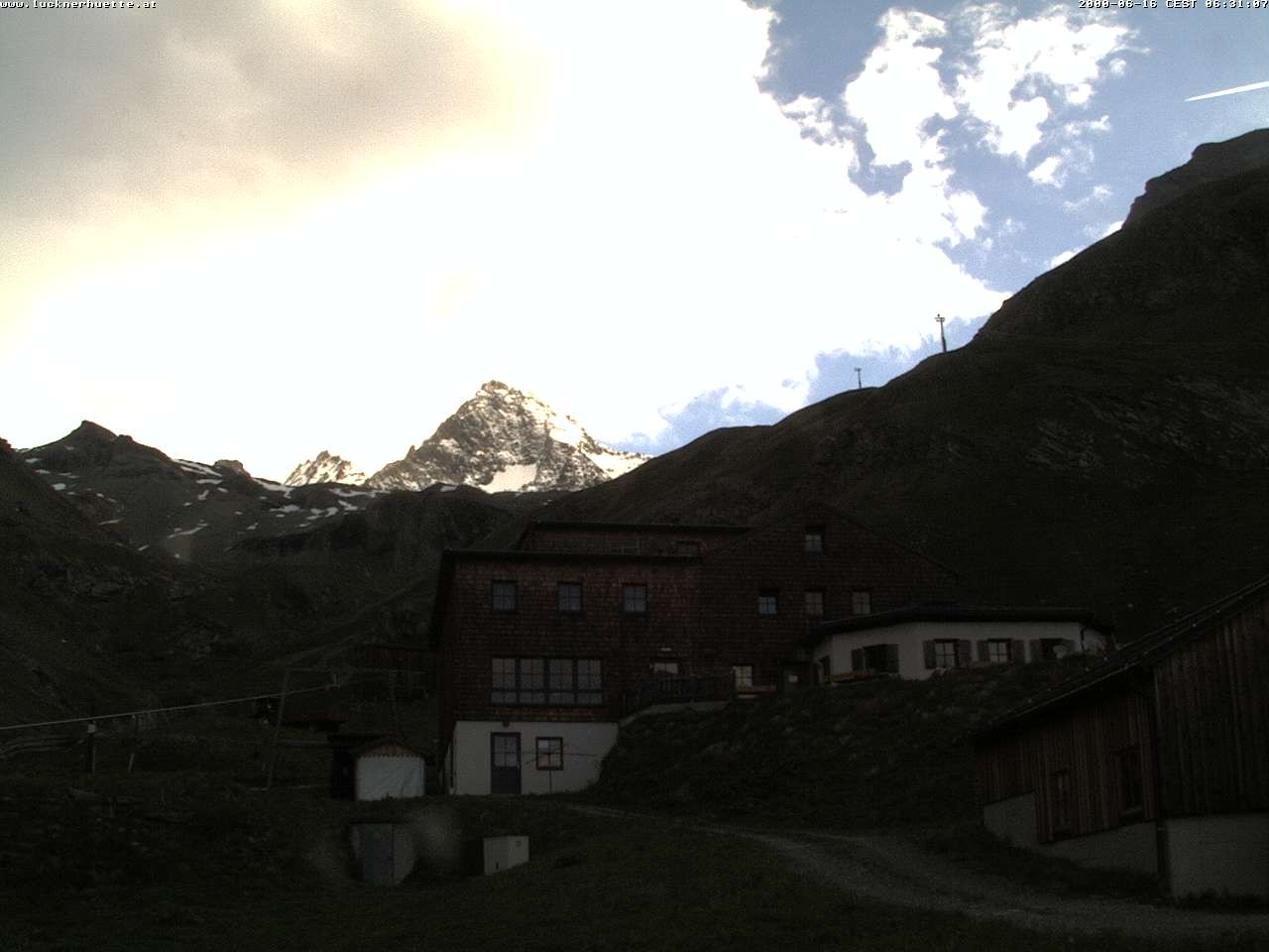 Archiv Foto Webcam Lucknerhütte am Großglockner