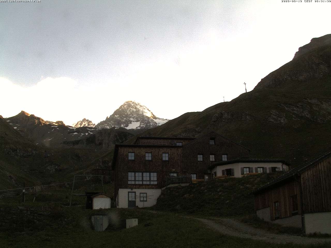 Archiv Foto Webcam Lucknerhütte am Großglockner