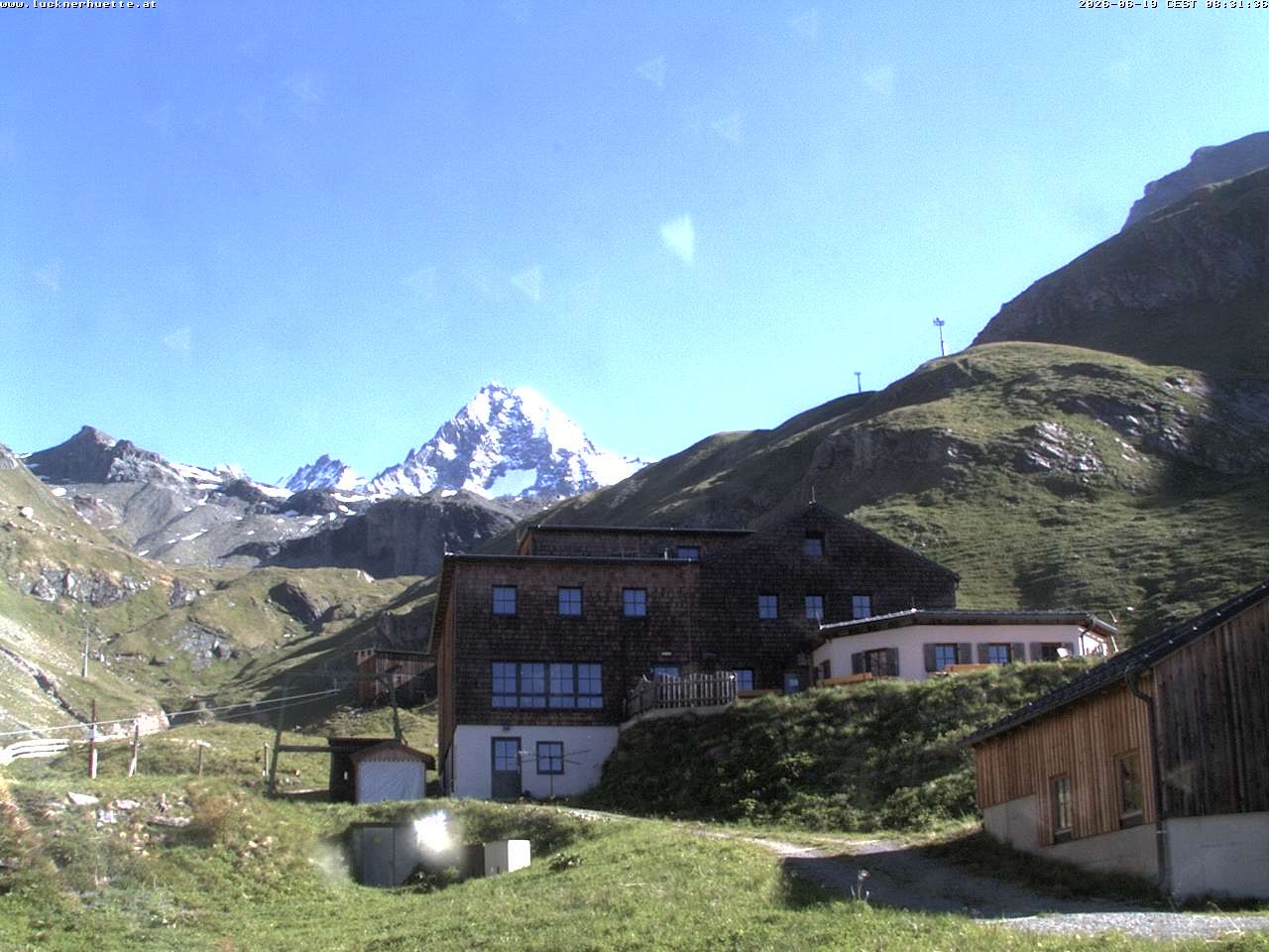 Archiv Foto Webcam Lucknerhütte am Großglockner