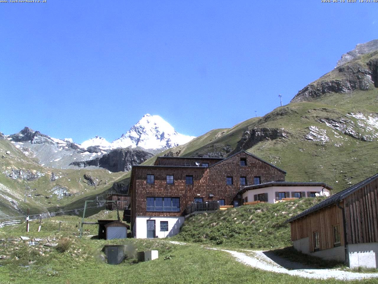 Archiv Foto Webcam Lucknerhütte am Großglockner
