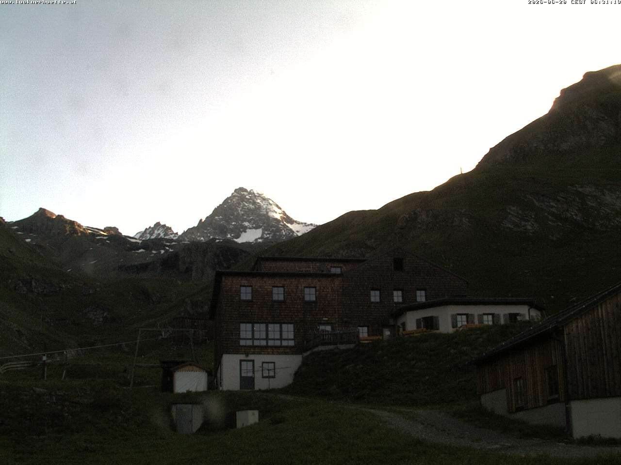 Archiv Foto Webcam Lucknerhütte am Großglockner