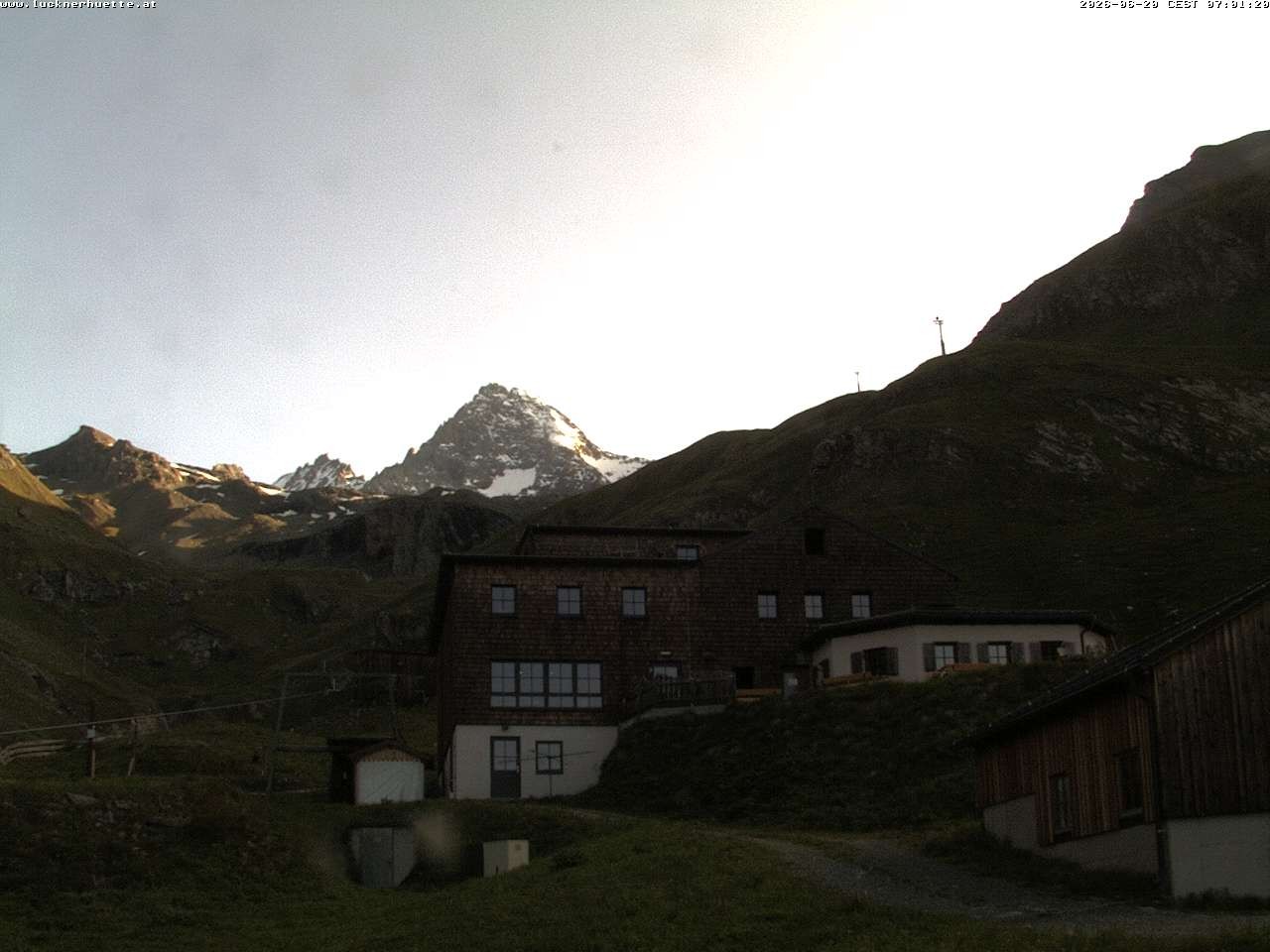 Archiv Foto Webcam Lucknerhütte am Großglockner
