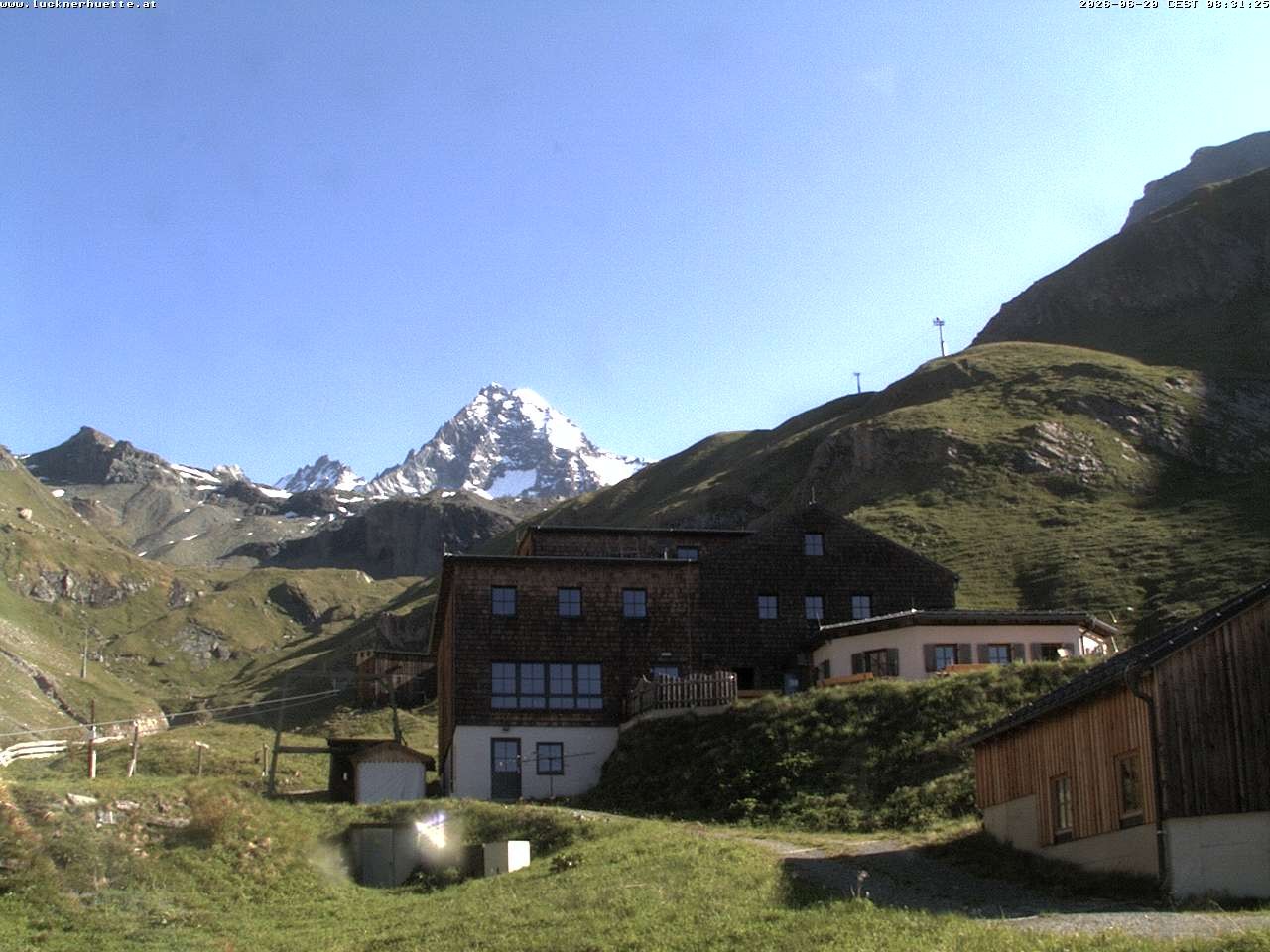 Archiv Foto Webcam Lucknerhütte am Großglockner