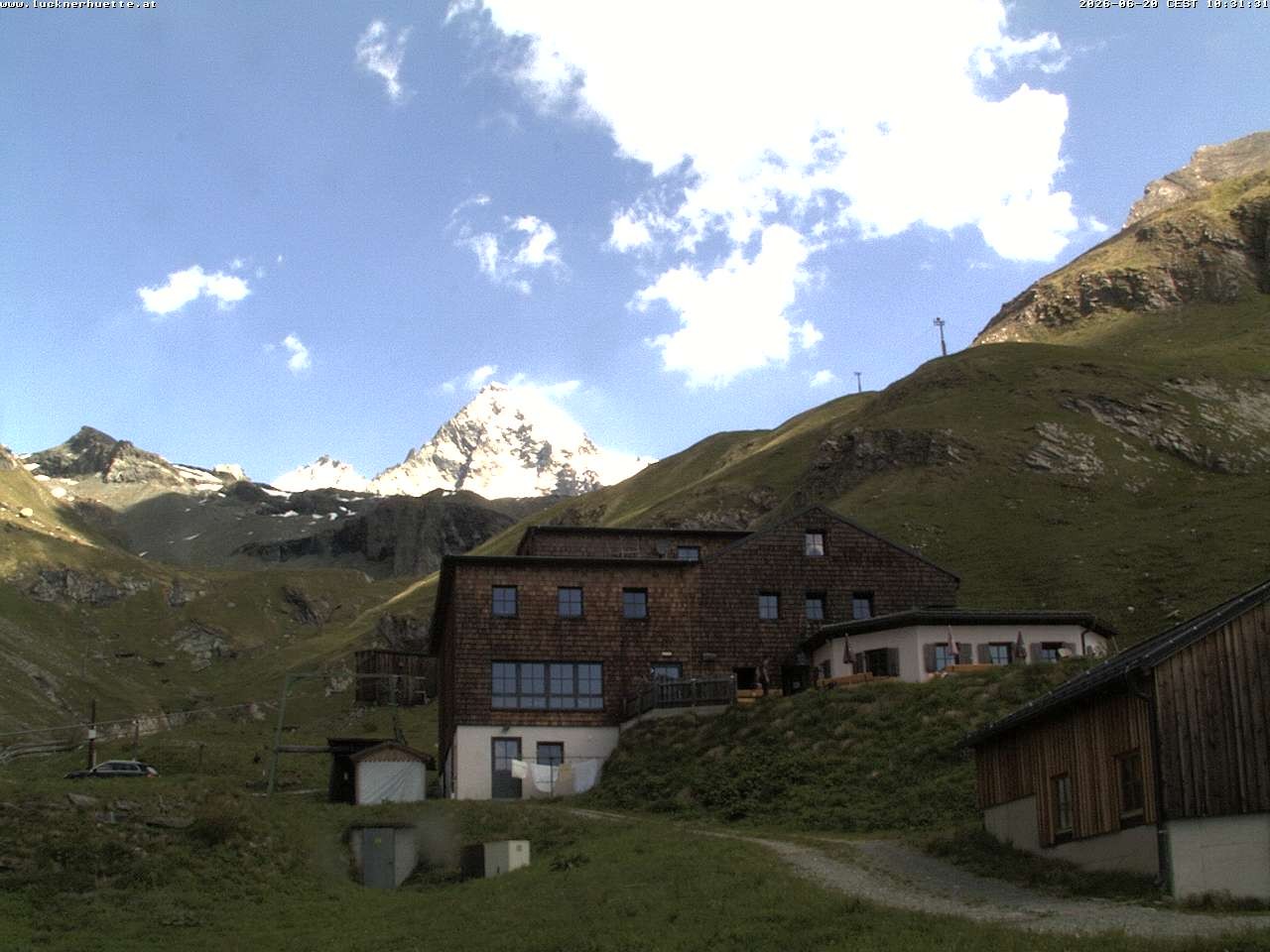Archiv Foto Webcam Lucknerhütte am Großglockner