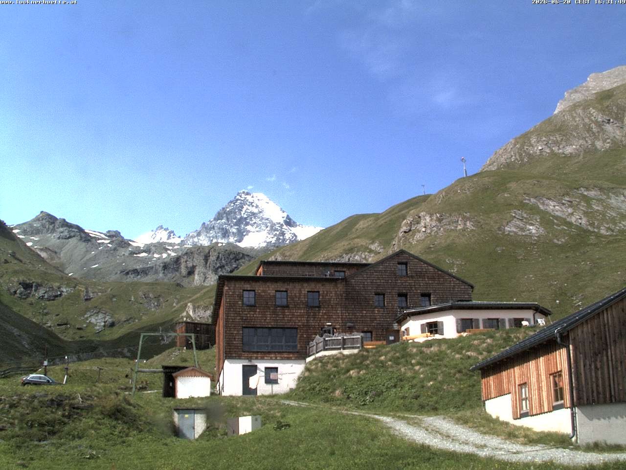 Archiv Foto Webcam Lucknerhütte am Großglockner