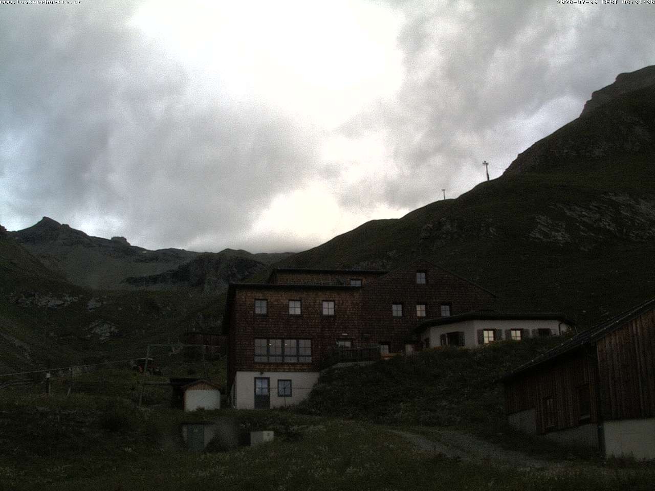 Archiv Foto Webcam Lucknerhütte am Großglockner