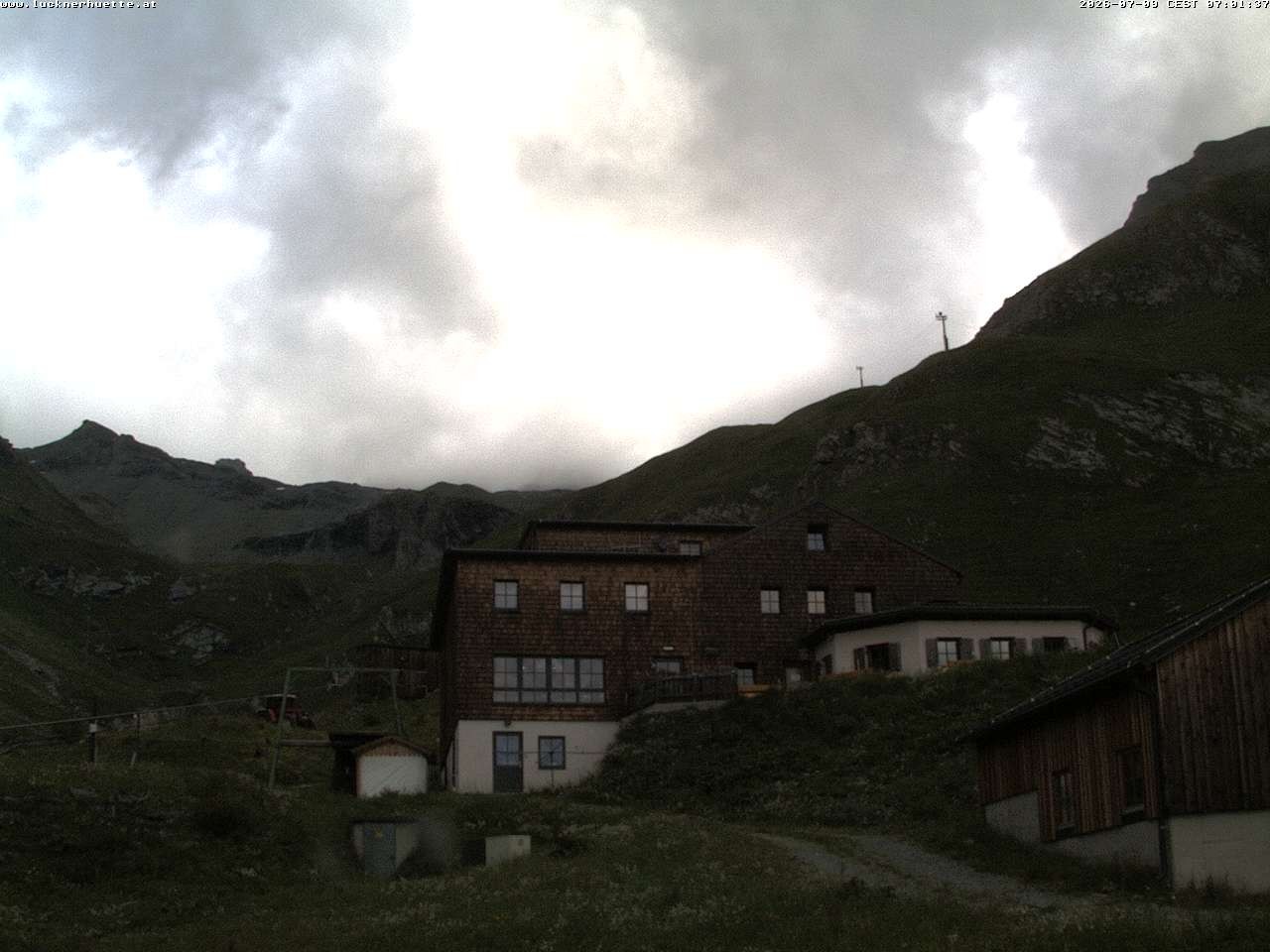 Archiv Foto Webcam Lucknerhütte am Großglockner