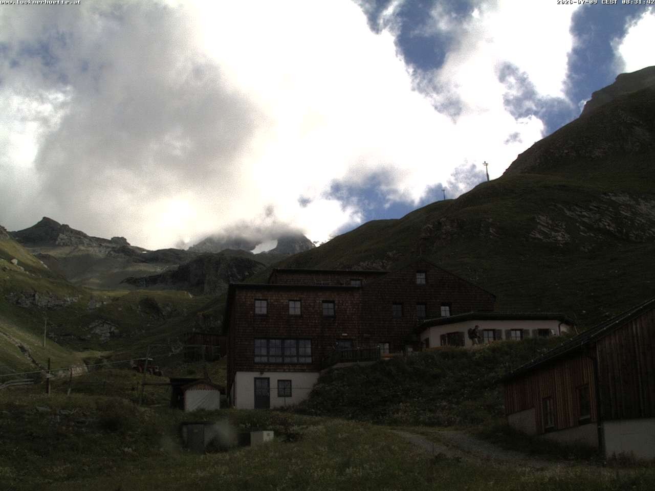 Archiv Foto Webcam Lucknerhütte am Großglockner