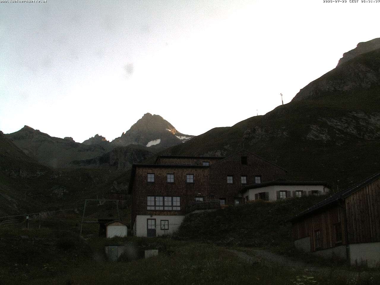 Archiv Foto Webcam Lucknerhütte am Großglockner