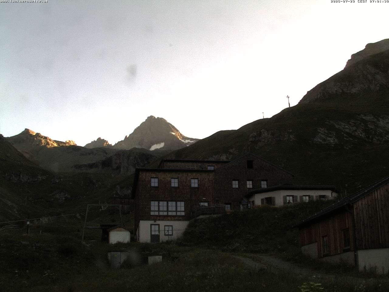 Archiv Foto Webcam Lucknerhütte am Großglockner