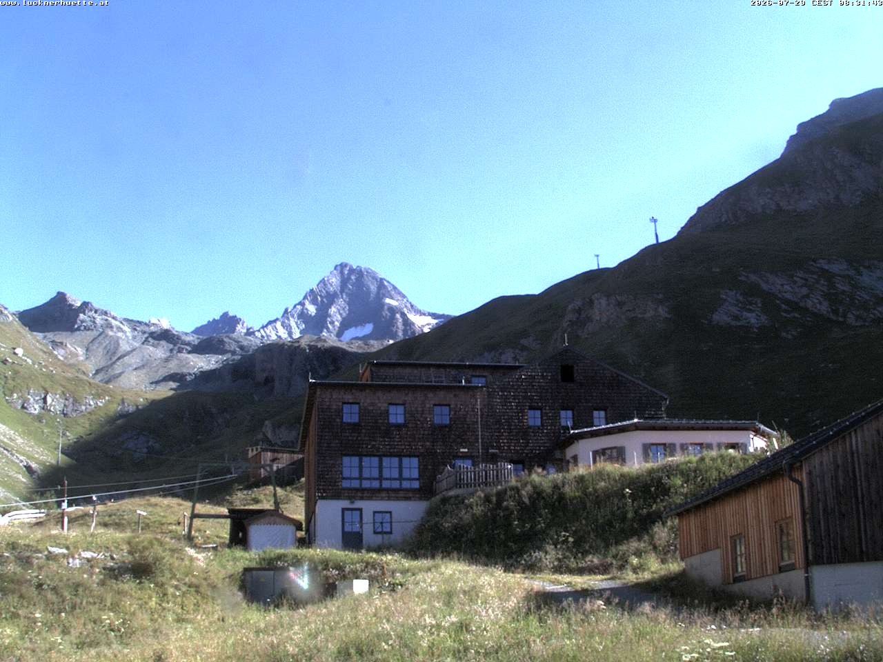 Archiv Foto Webcam Lucknerhütte am Großglockner