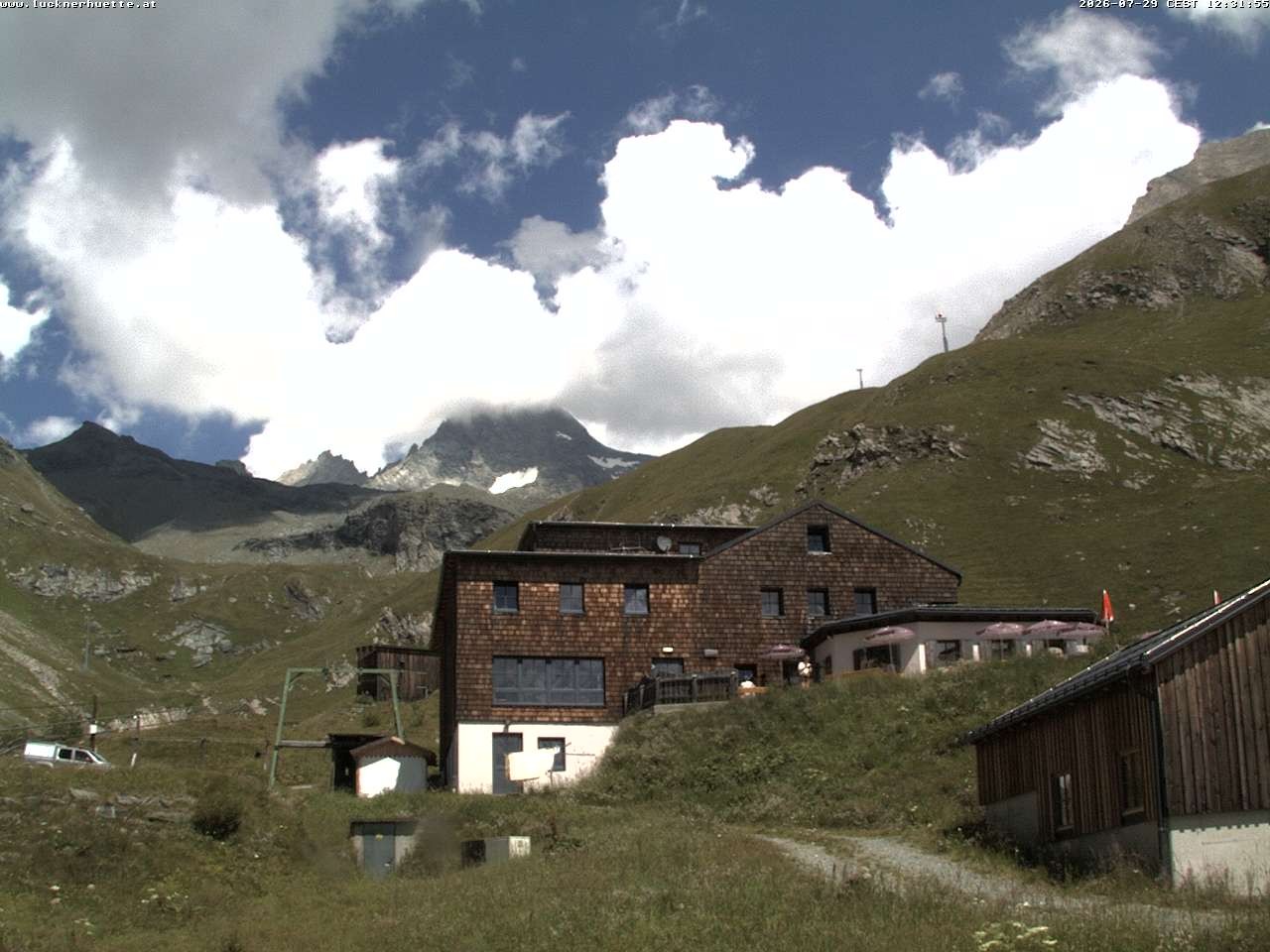 Archiv Foto Webcam Lucknerhütte am Großglockner