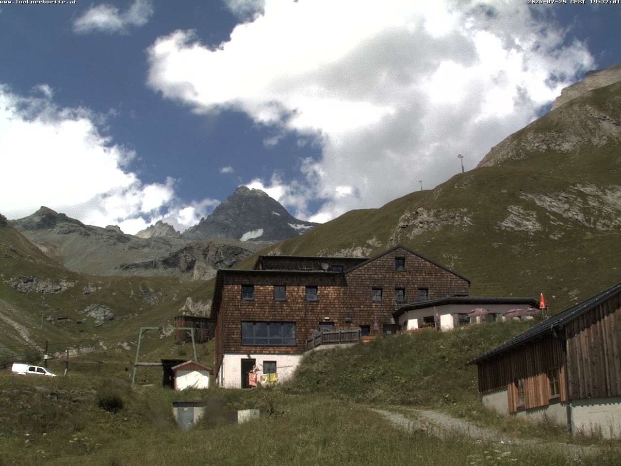 Archiv Foto Webcam Lucknerhütte am Großglockner