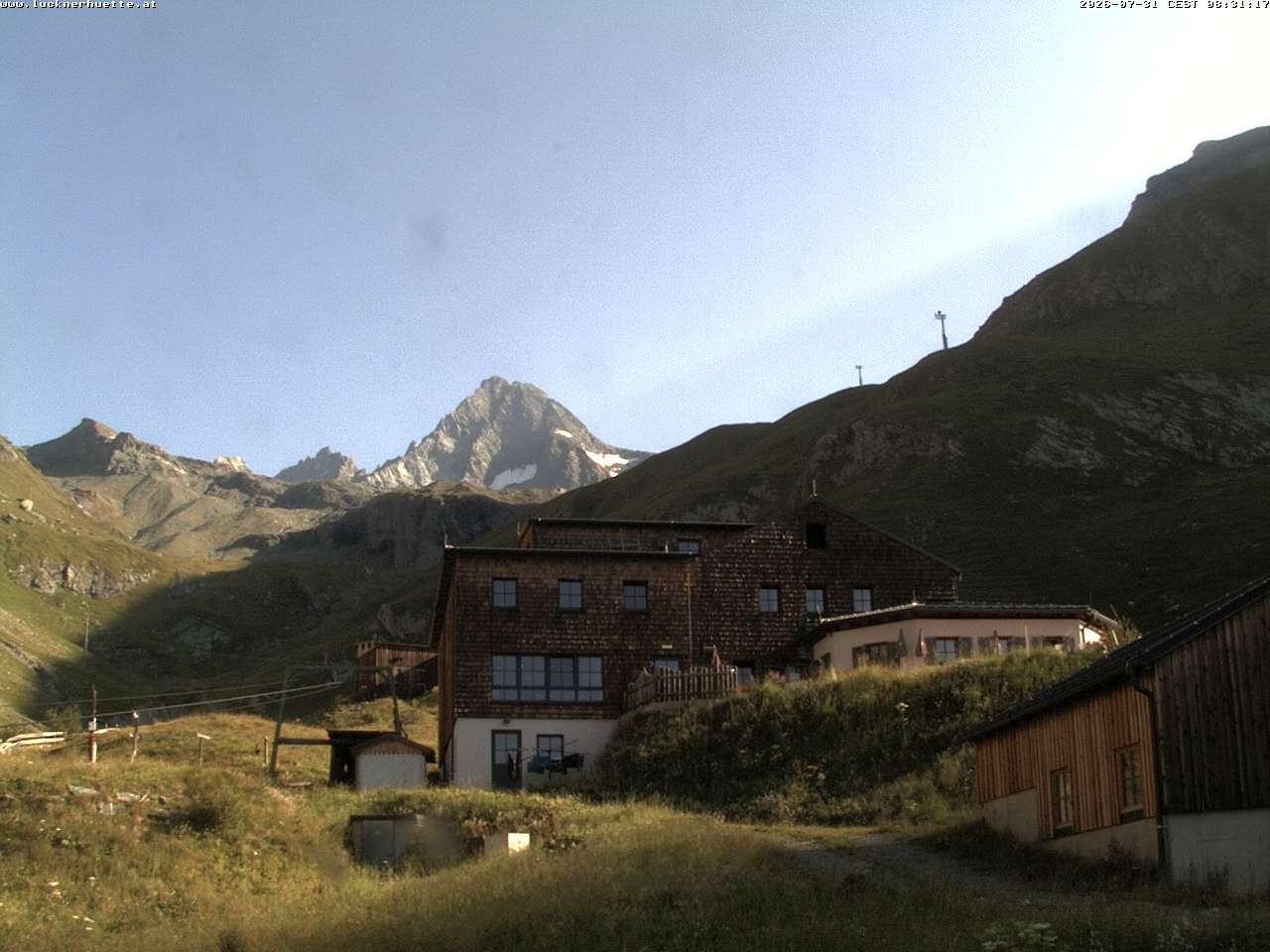 Archiv Foto Webcam Lucknerhütte am Großglockner