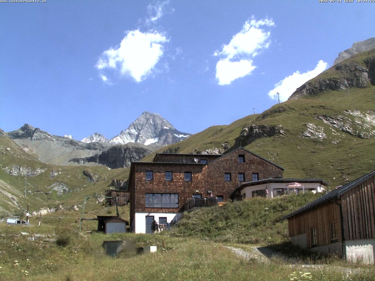 Archiv Foto Webcam Lucknerhütte am Großglockner