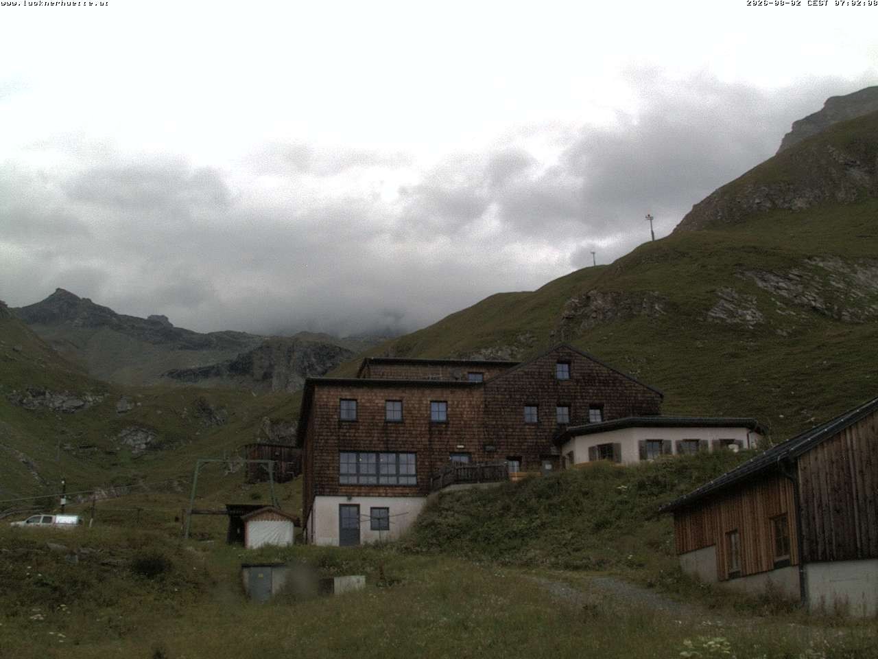 Archiv Foto Webcam Lucknerhütte am Großglockner