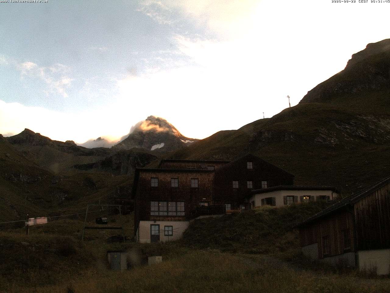 Archiv Foto Webcam Lucknerhütte am Großglockner