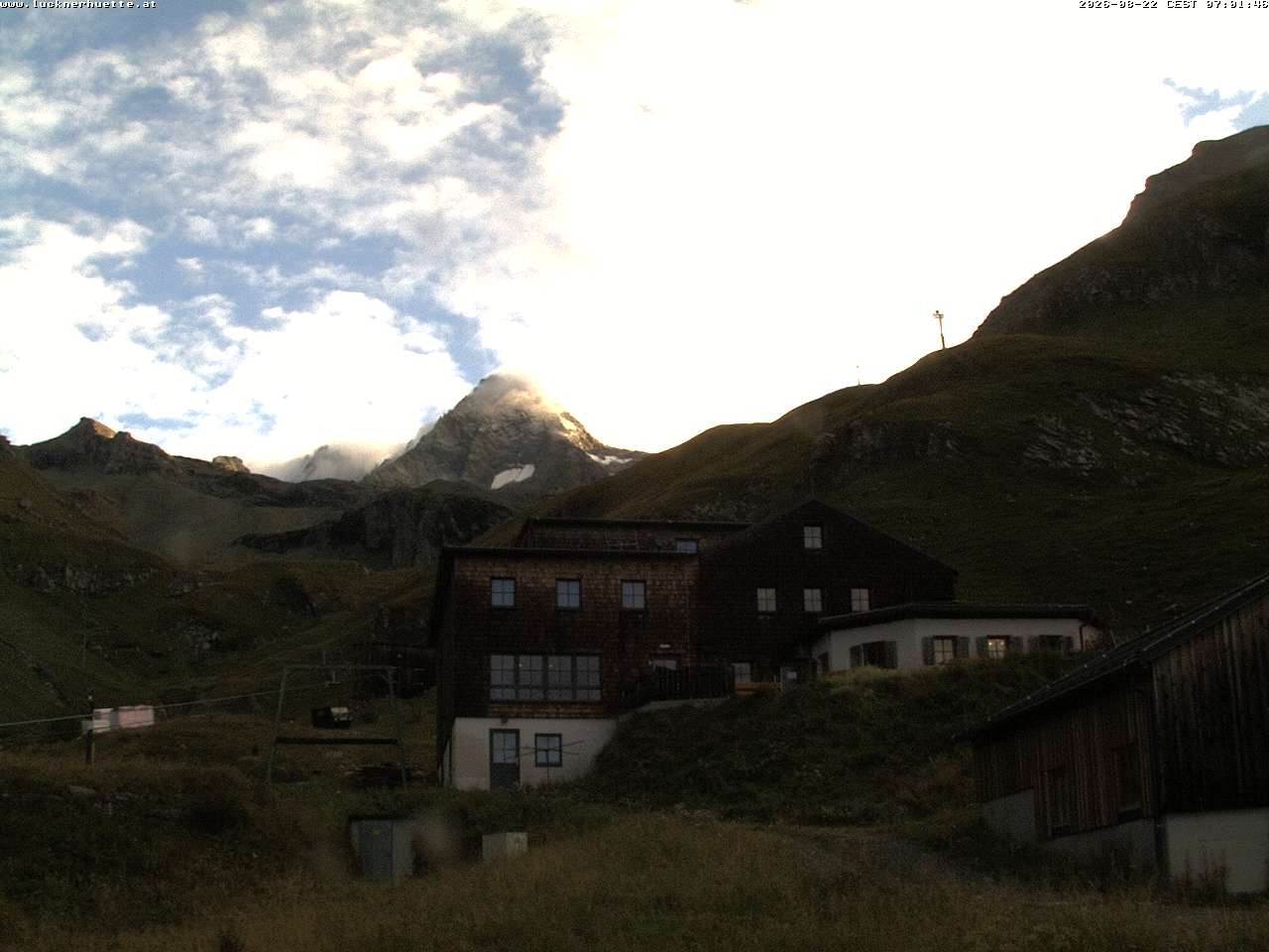 Archiv Foto Webcam Lucknerhütte am Großglockner