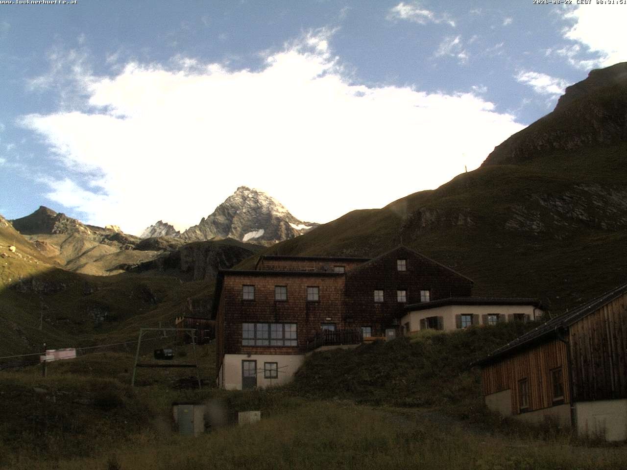 Archiv Foto Webcam Lucknerhütte am Großglockner