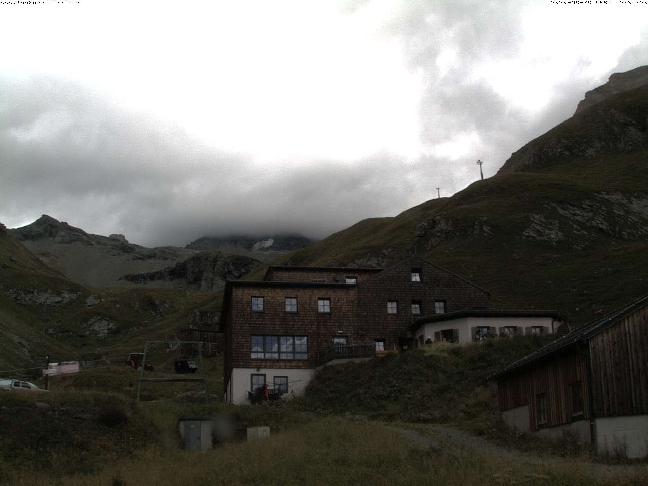 Archiv Foto Webcam Lucknerhütte am Großglockner