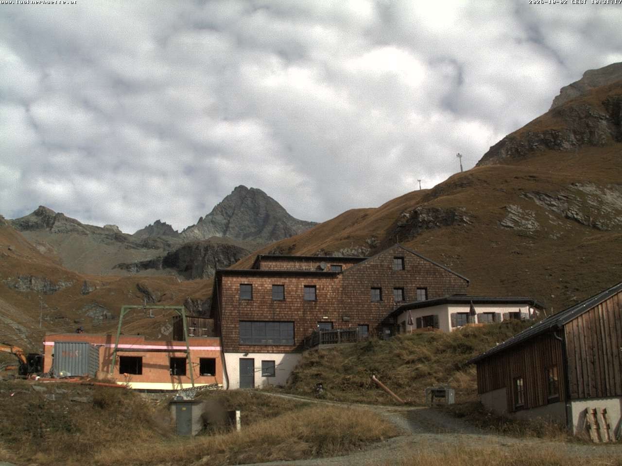 Archiv Foto Webcam Lucknerhütte am Großglockner