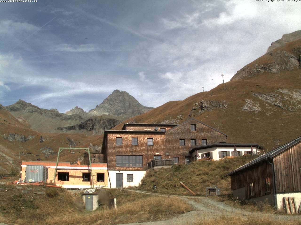 Archiv Foto Webcam Lucknerhütte am Großglockner