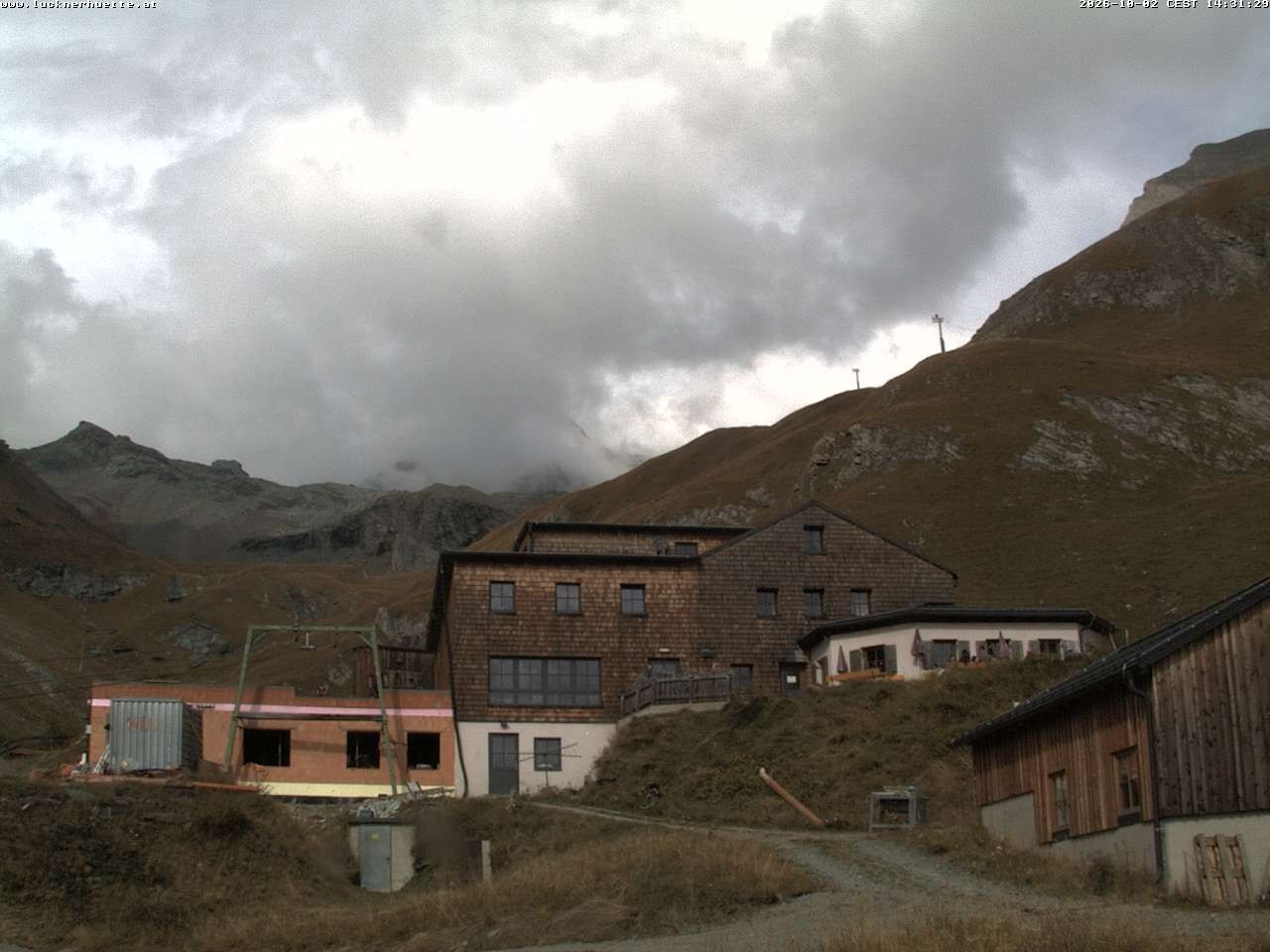Archiv Foto Webcam Lucknerhütte am Großglockner