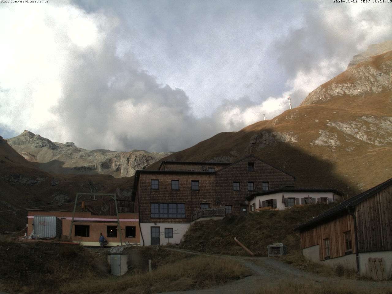 Archiv Foto Webcam Lucknerhütte am Großglockner